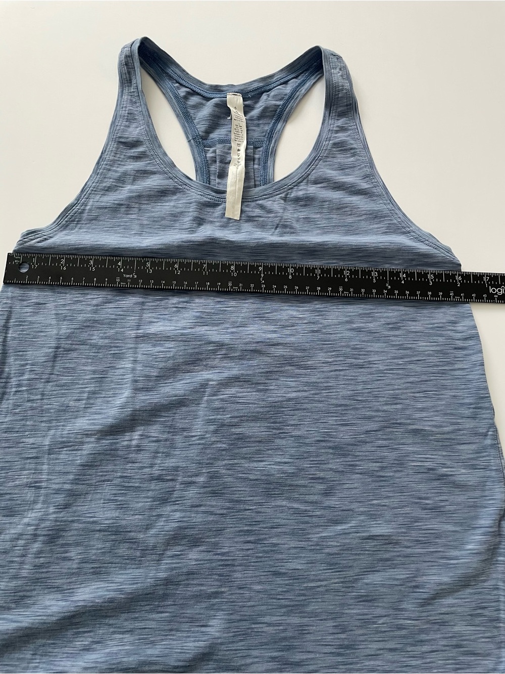 lululemon Performance Racerback Tank Top - Blue - Picture 3 of 5